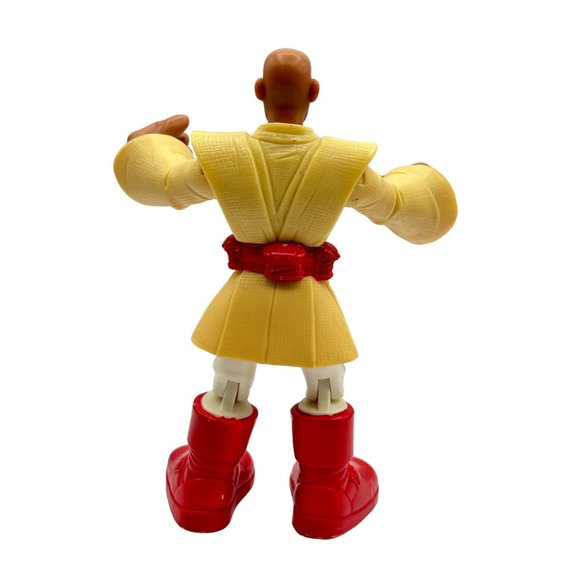 Playskool Star Wars 2004 Mace Windu Jedi Master Action Figure Toy Pretend Play - Picture 2 of 7